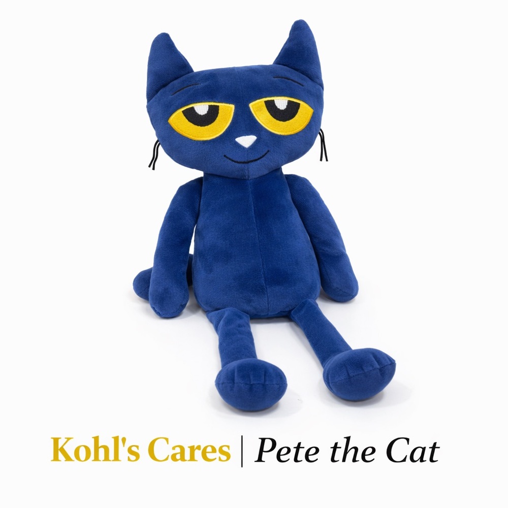 Kohl’s Cares Pete the Cat Plush | Blue Cat Stuffed Animal